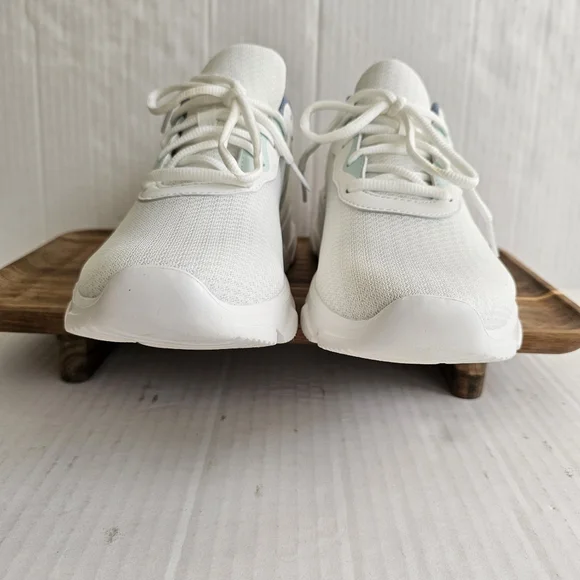 Ryka Glide Sneakers Size 11 White Mint Green Mesh Lace Up Lightweight - Picture 5 of 13